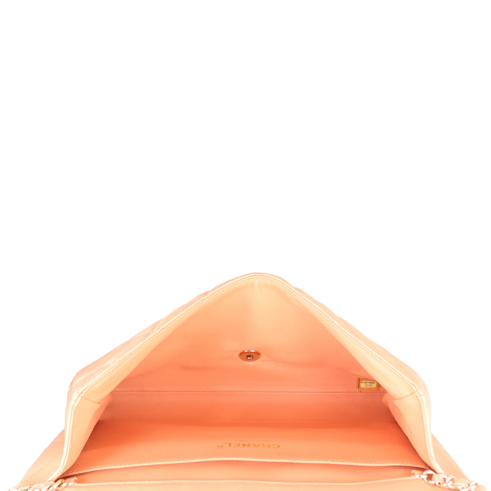 Chanel Single Flap Clutch with Chain - Image 12