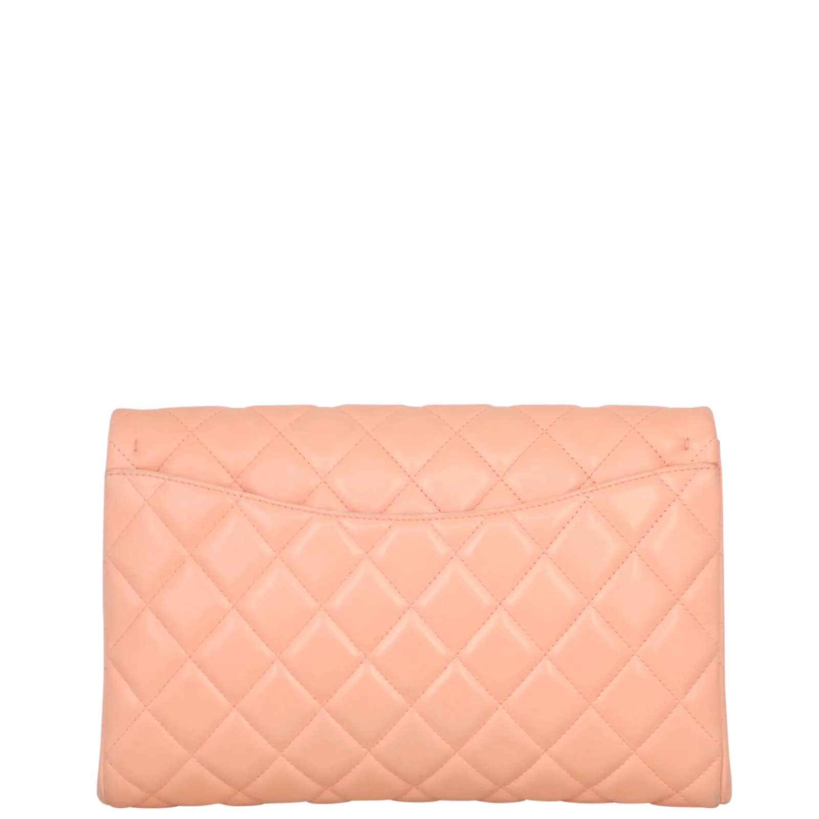 Chanel Single Flap Clutch with Chain - Image 3