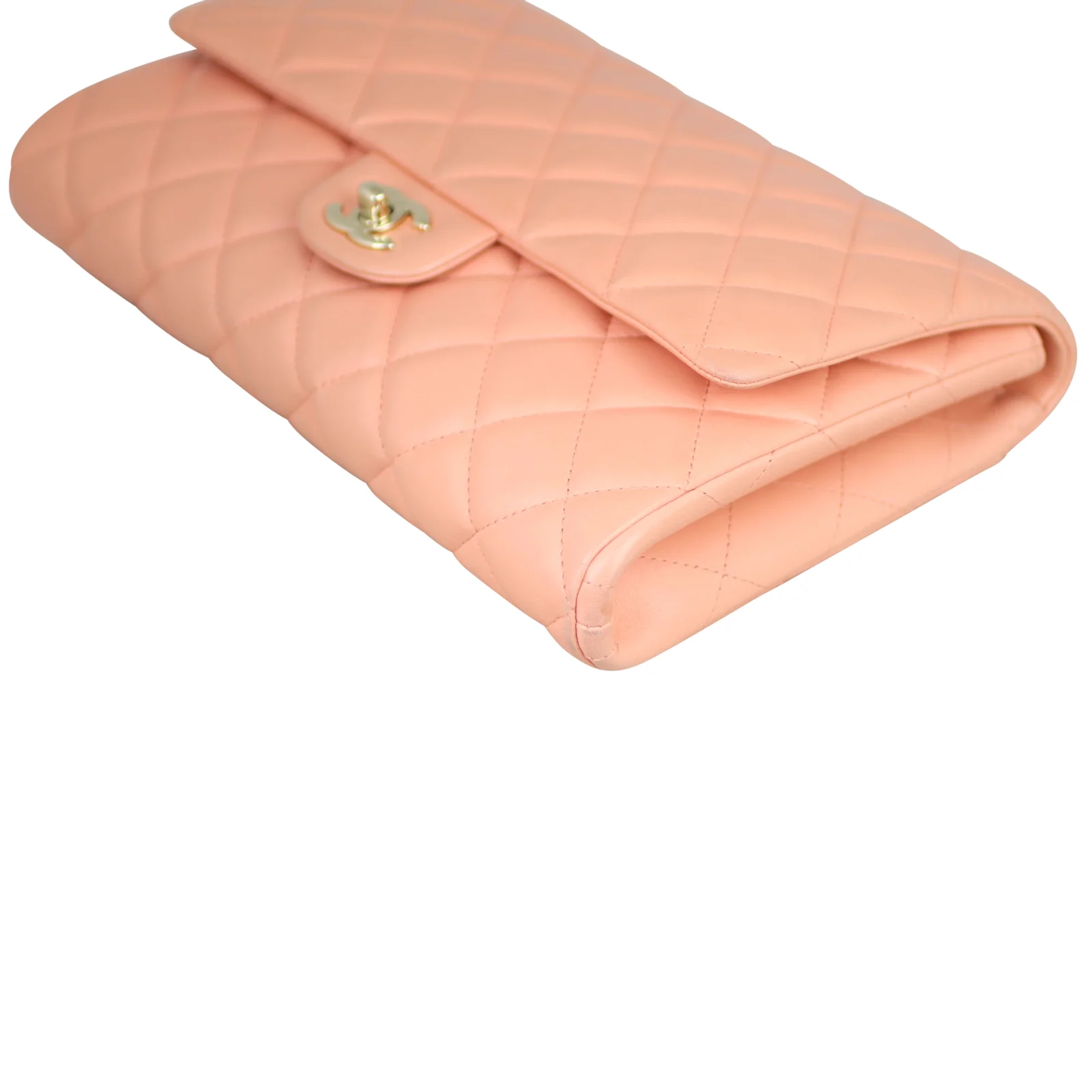 Chanel Single Flap Clutch with Chain - Image 8