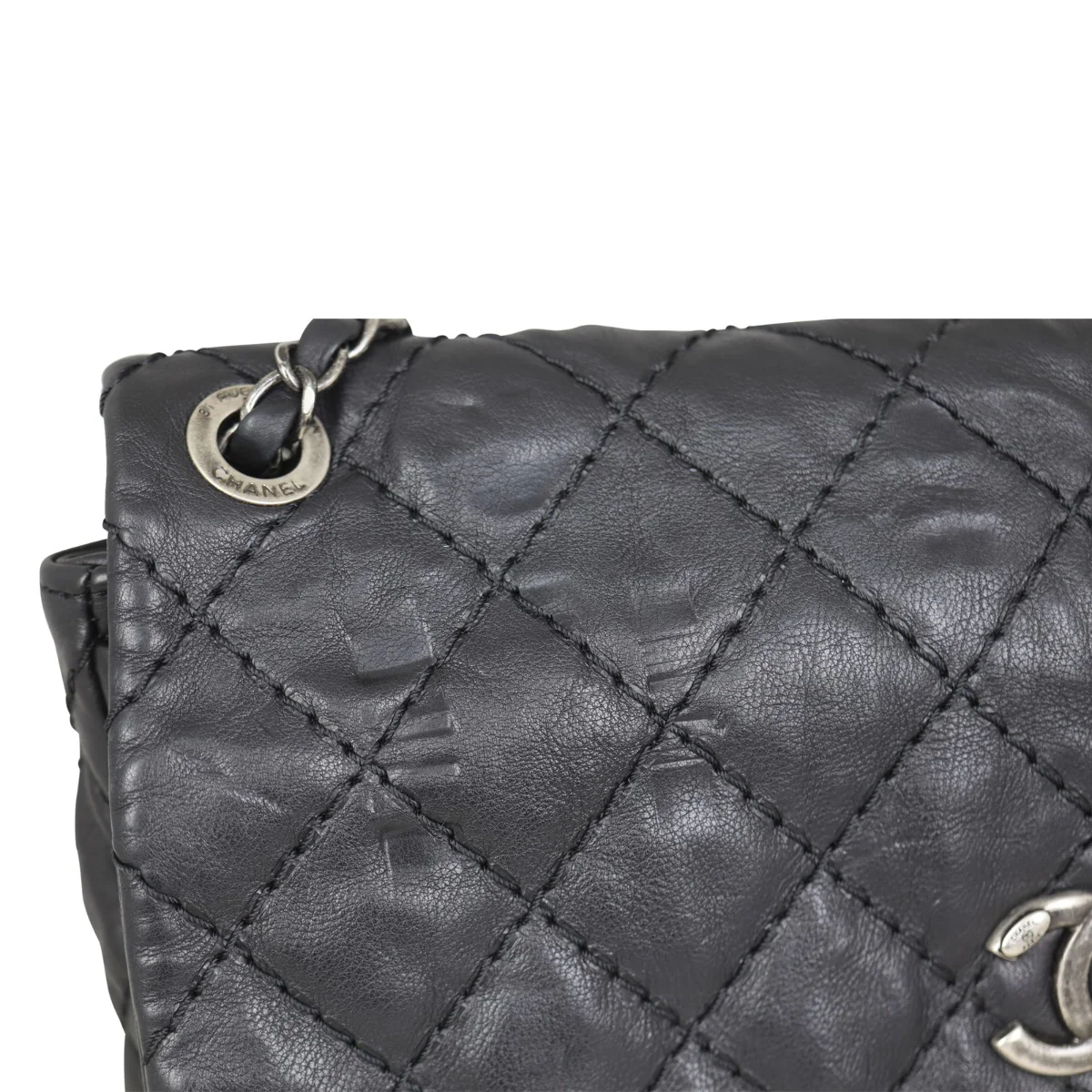 Chanel Stitch It Double Pocket Flap Bag - Image 9