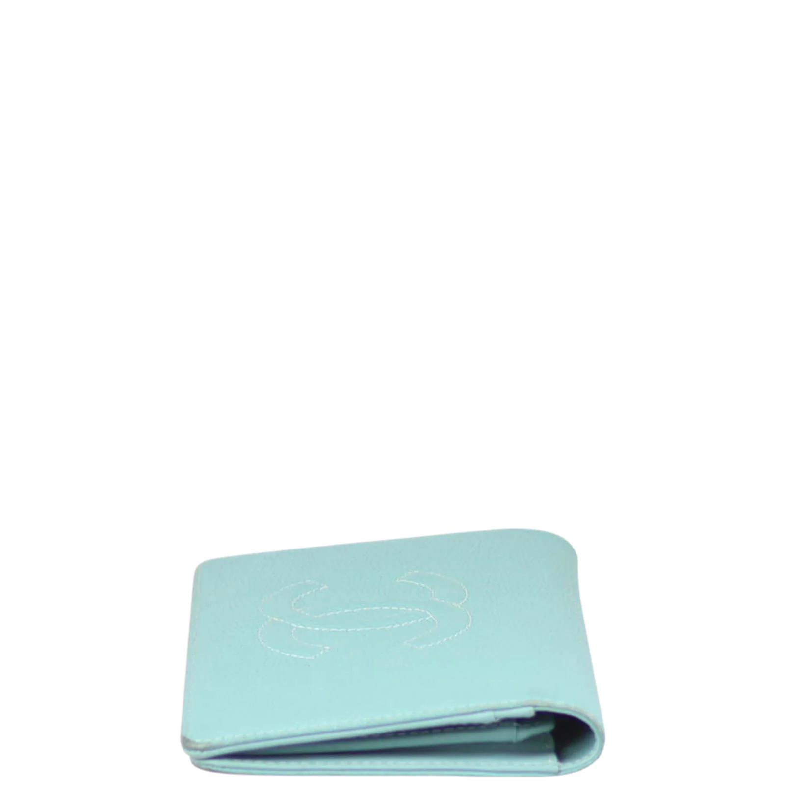 Chanel Timeless Bifold Wallet | Pale Teale - Image 3