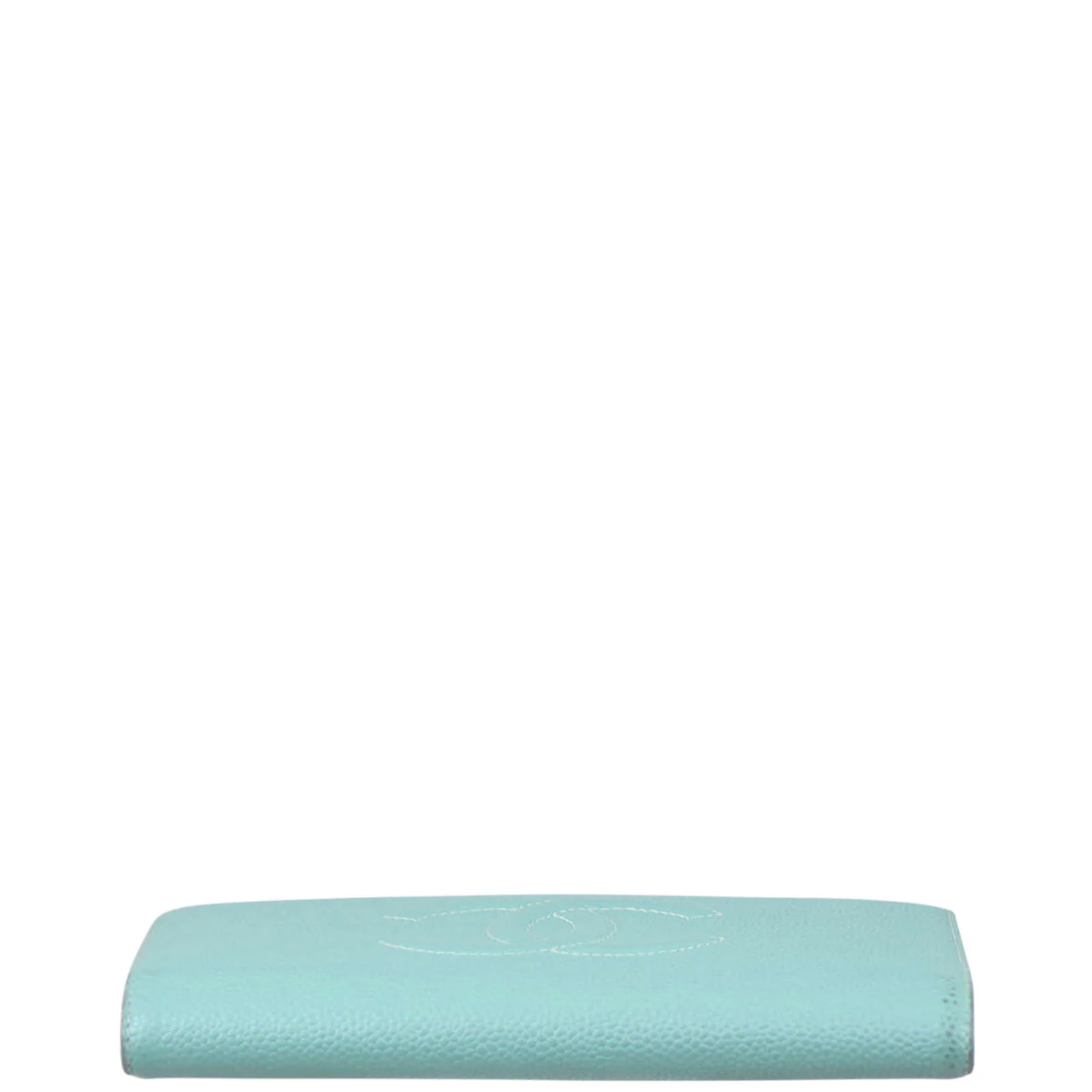 Chanel Timeless Bifold Wallet | Pale Teale - Image 4