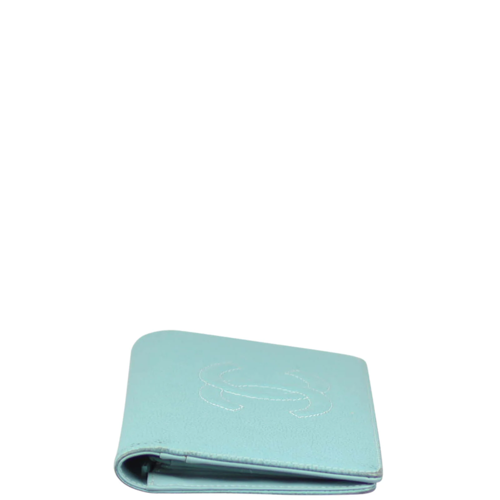 Chanel Timeless Bifold Wallet | Pale Teale - Image 5