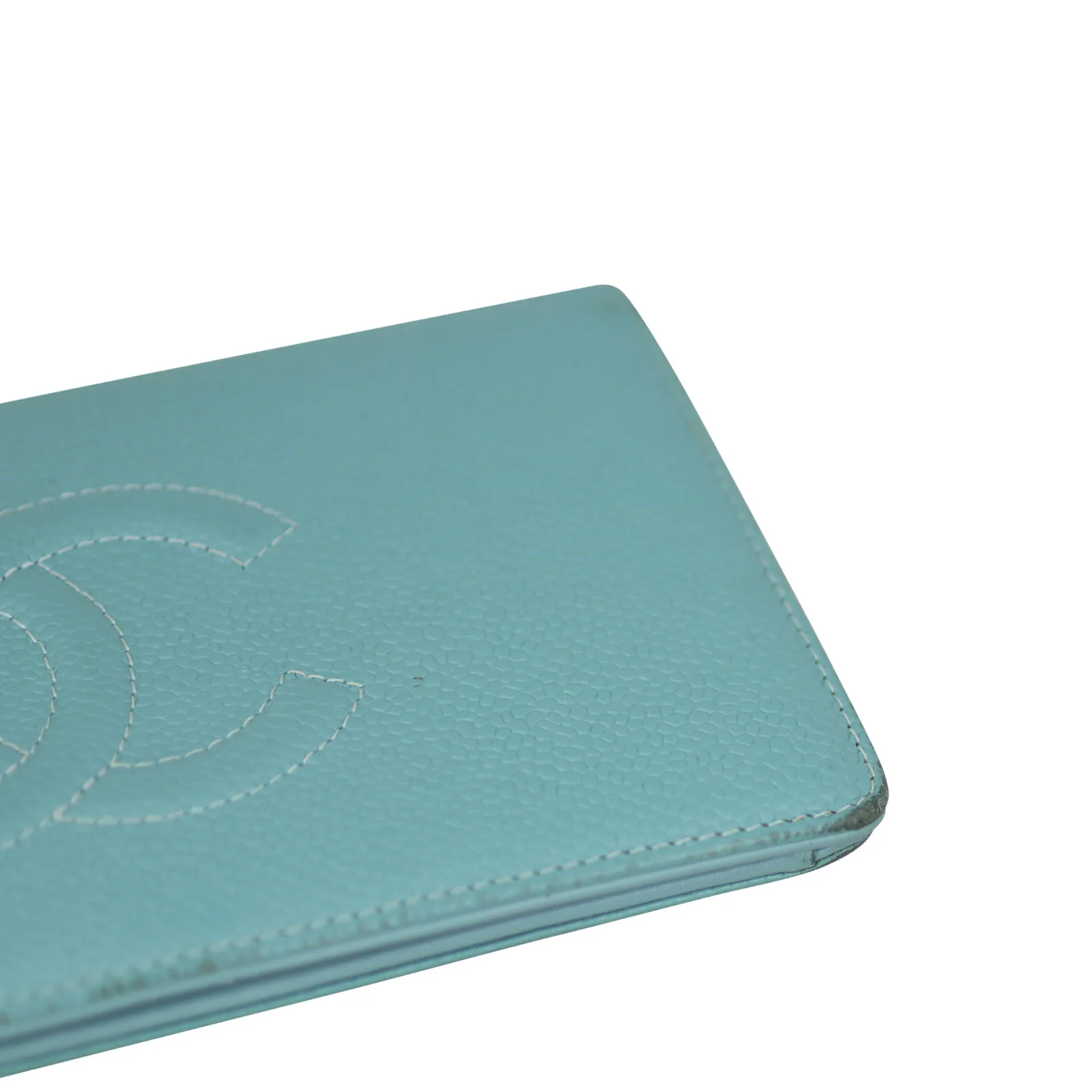 Chanel Timeless Bifold Wallet | Pale Teale - Image 7