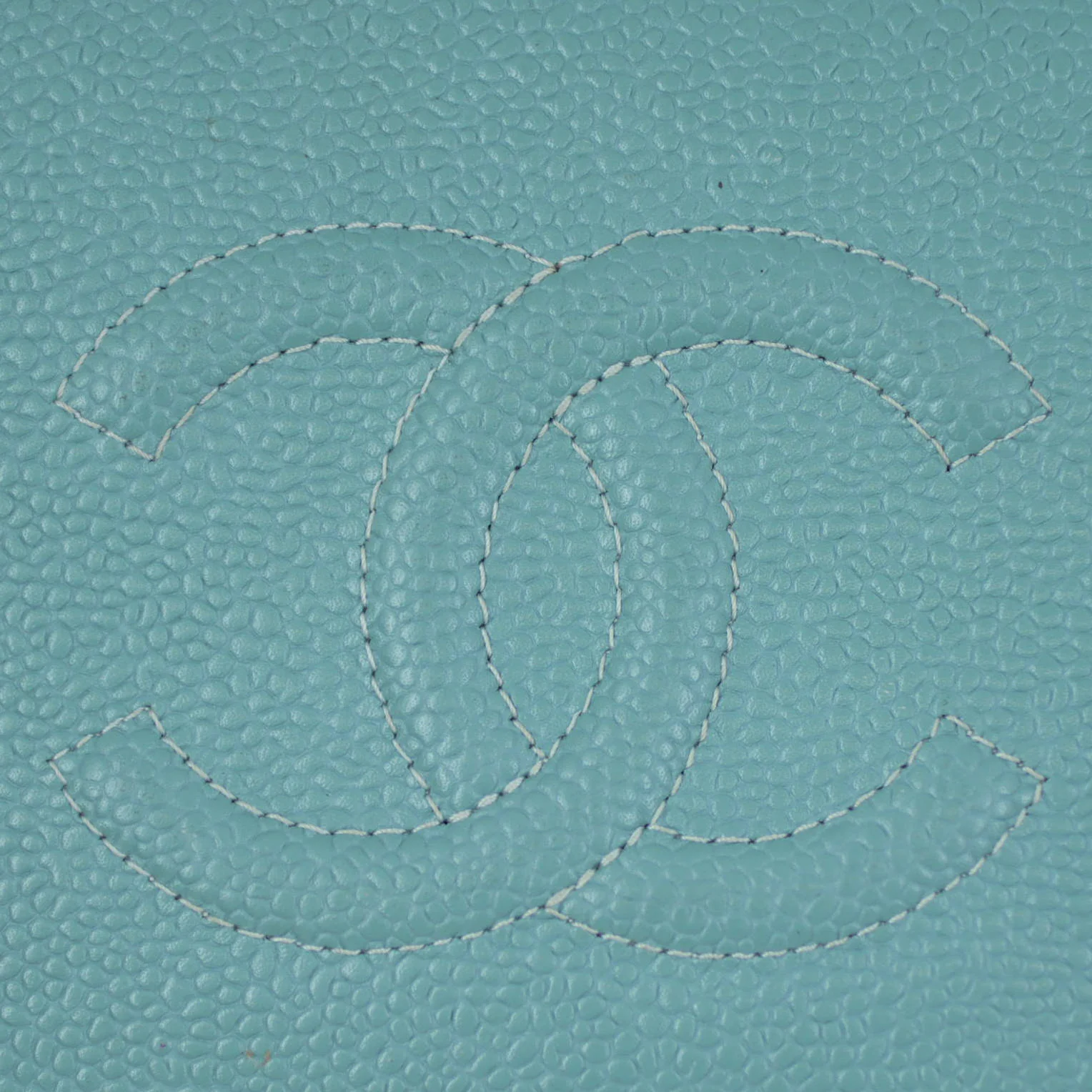 Chanel Timeless Bifold Wallet | Pale Teale - Image 9