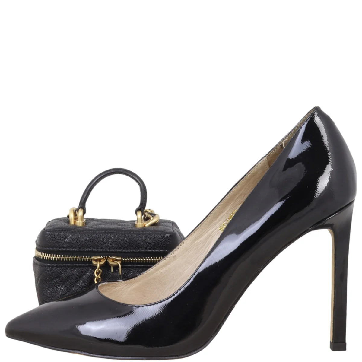 Chanel Top Handle Vanity Case Chain Bag Mini - Image 11