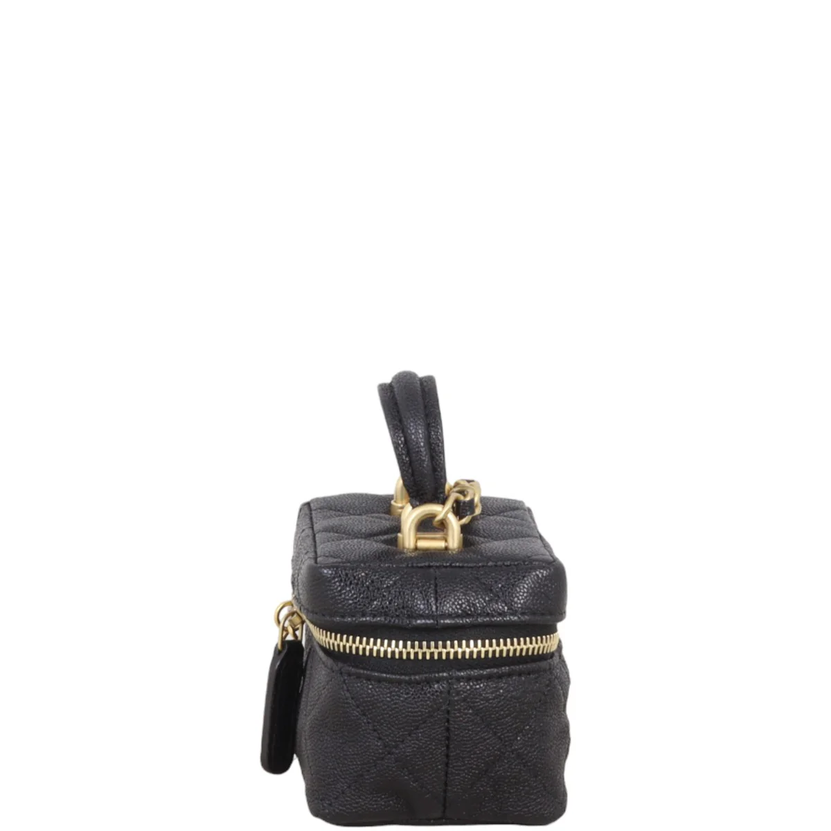 Chanel Top Handle Vanity Case Chain Bag Mini - Image 4