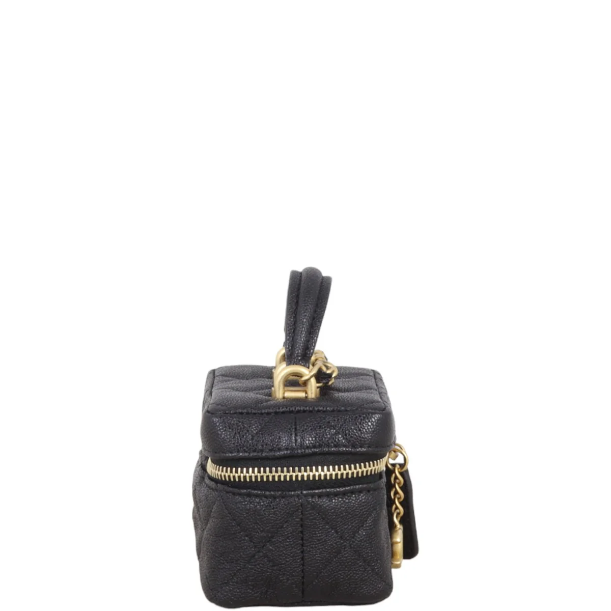 Chanel Top Handle Vanity Case Chain Bag Mini - Image 5