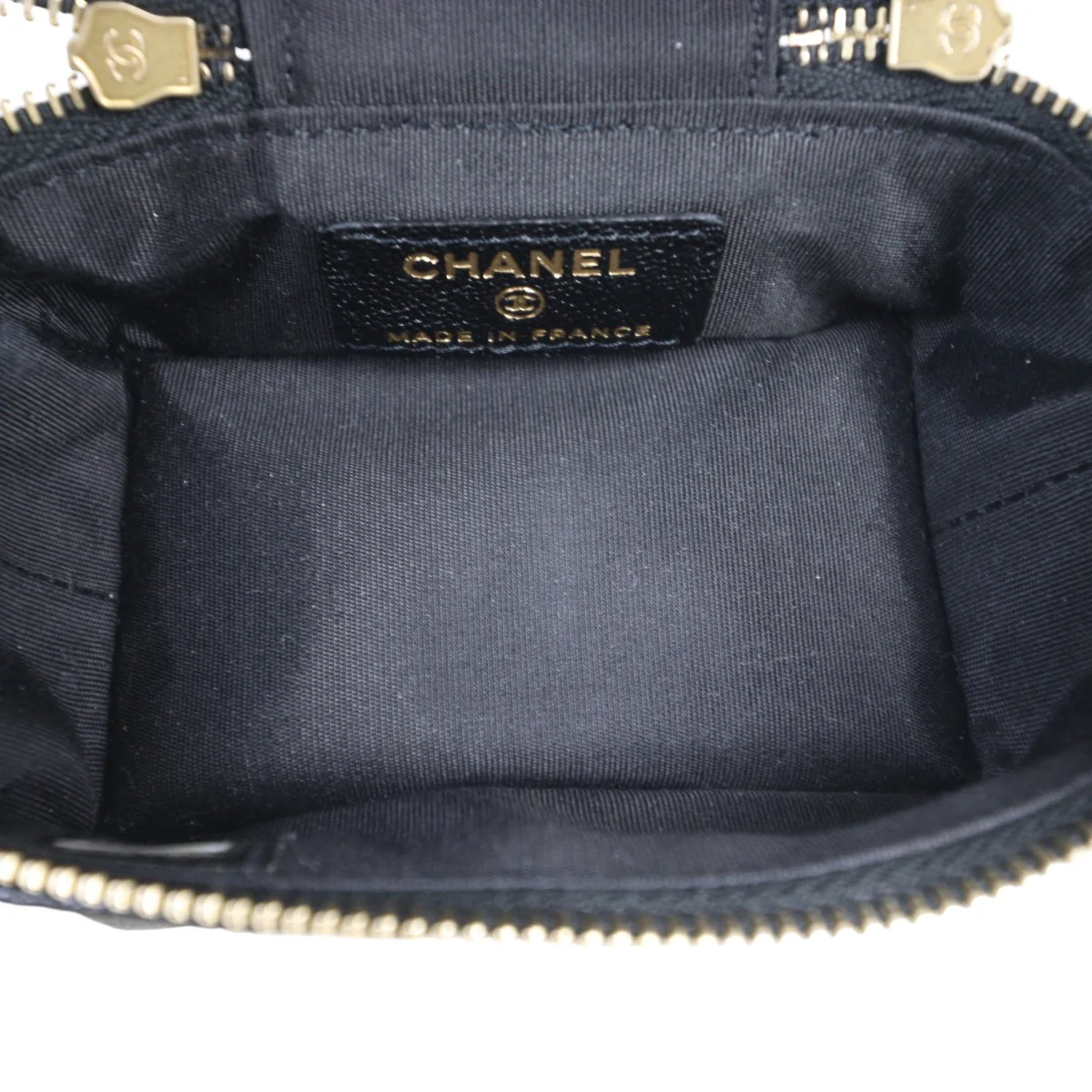 Chanel Top Handle Vanity Case Chain Bag Mini - Image 9