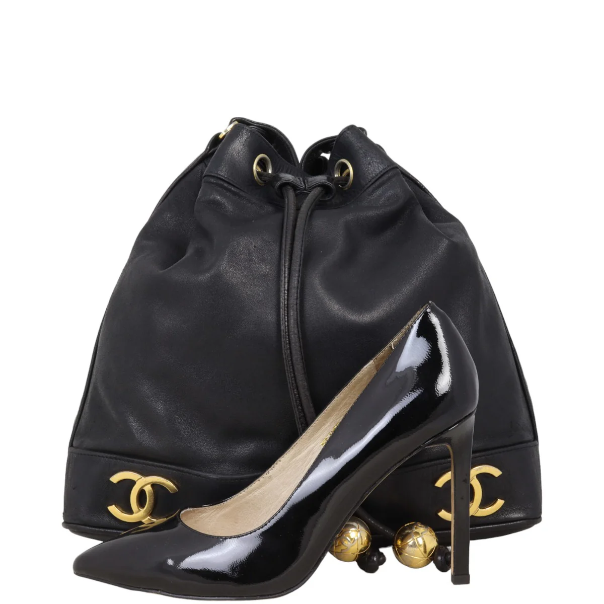 Chanel Triple CC Bucket Bag - Image 10