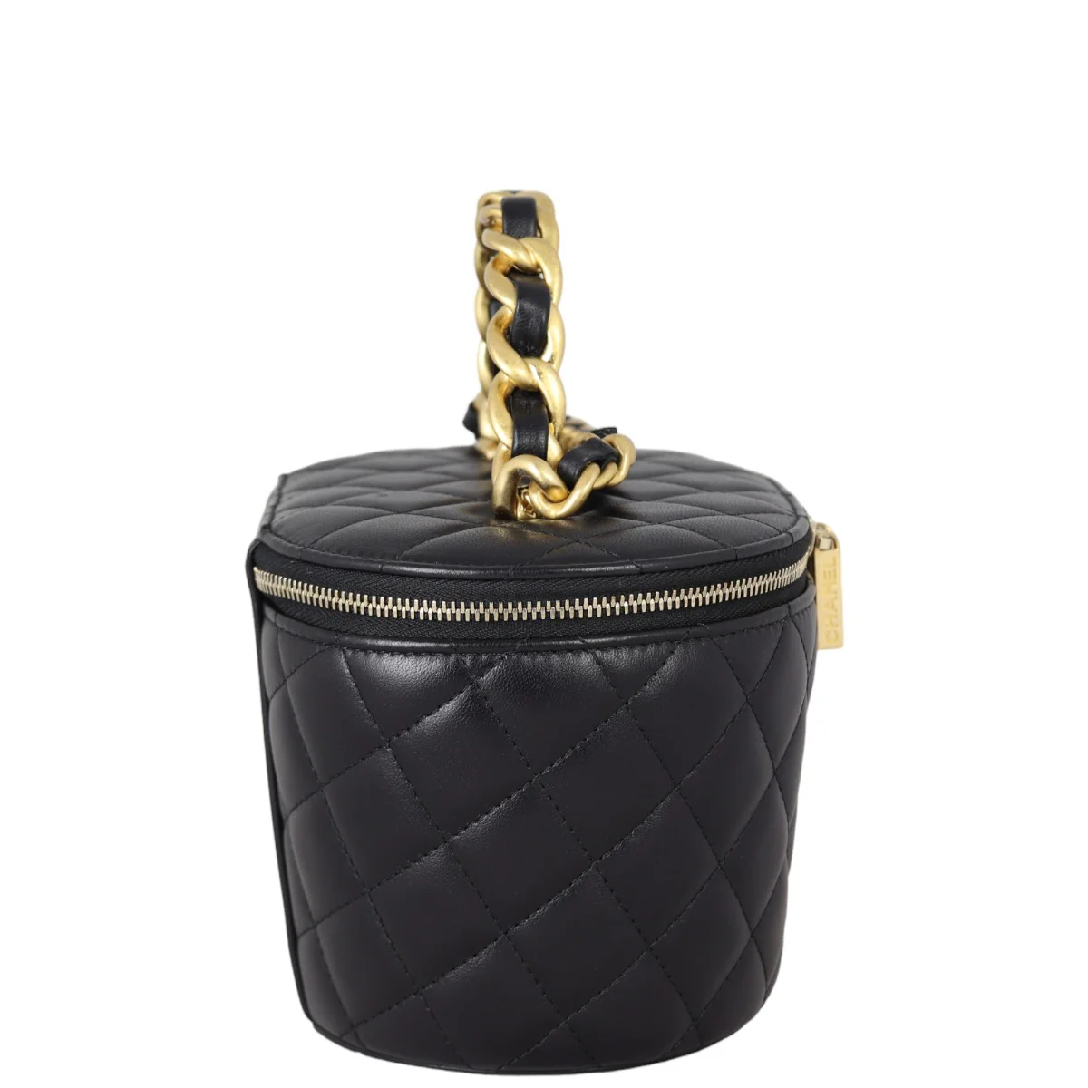 Chanel Top Handle Vanity Case with Chain - Image 5