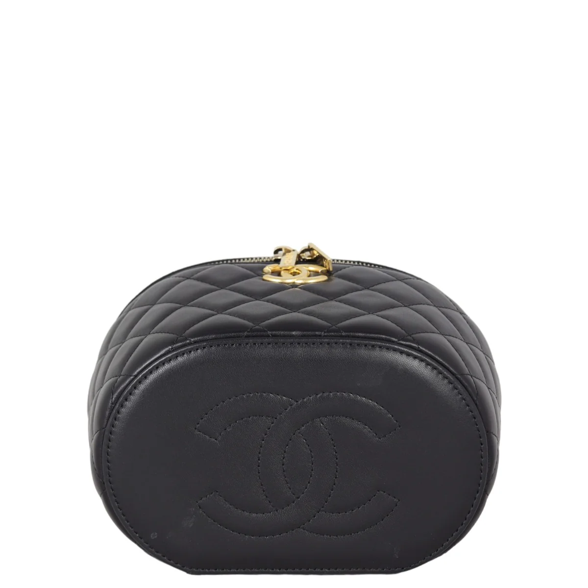 Chanel Top Handle Vanity Case with Chain - Image 6