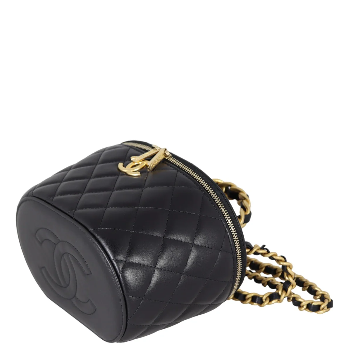 Chanel Top Handle Vanity Case with Chain - Image 7
