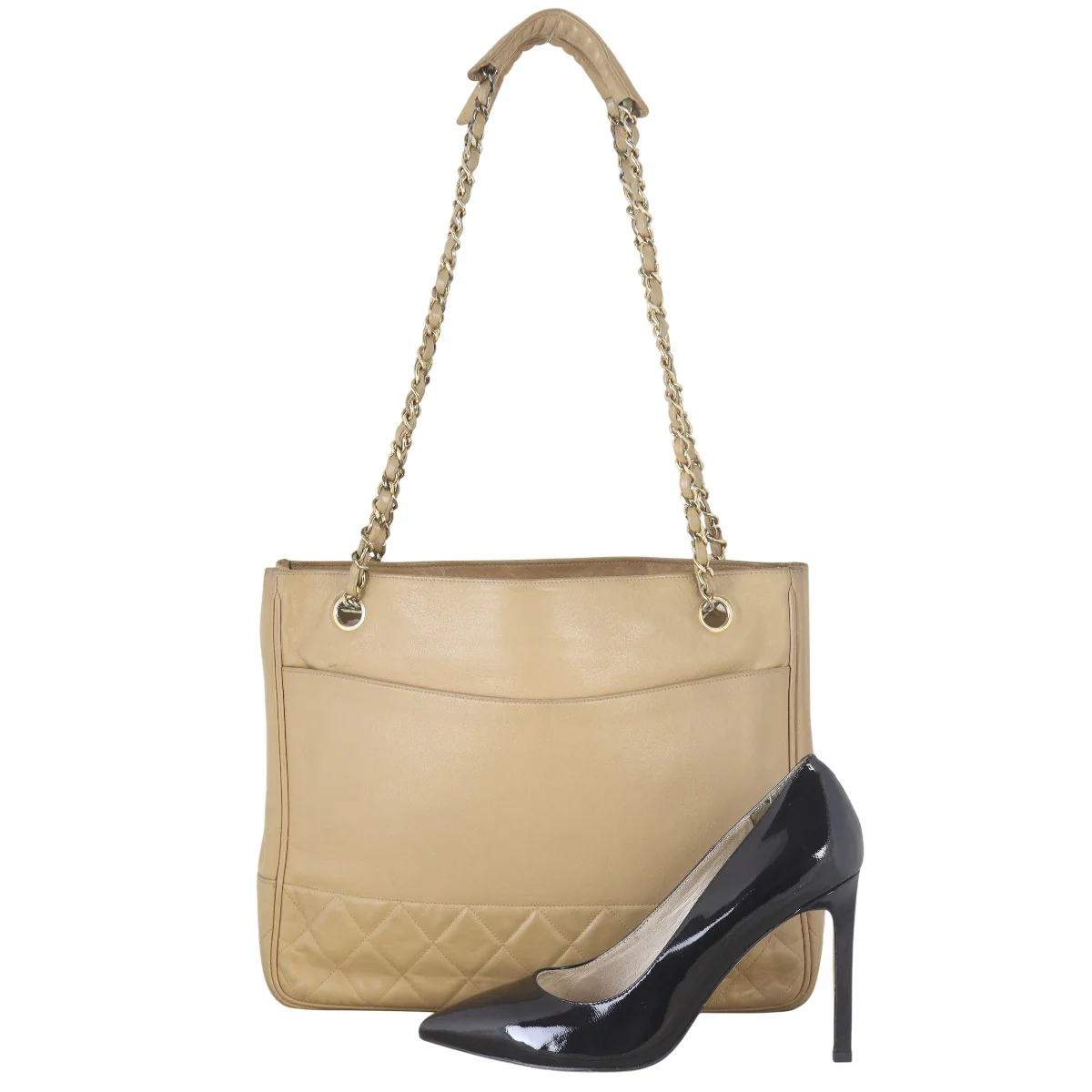 Chanel Vintage Chain Tote - Image 11