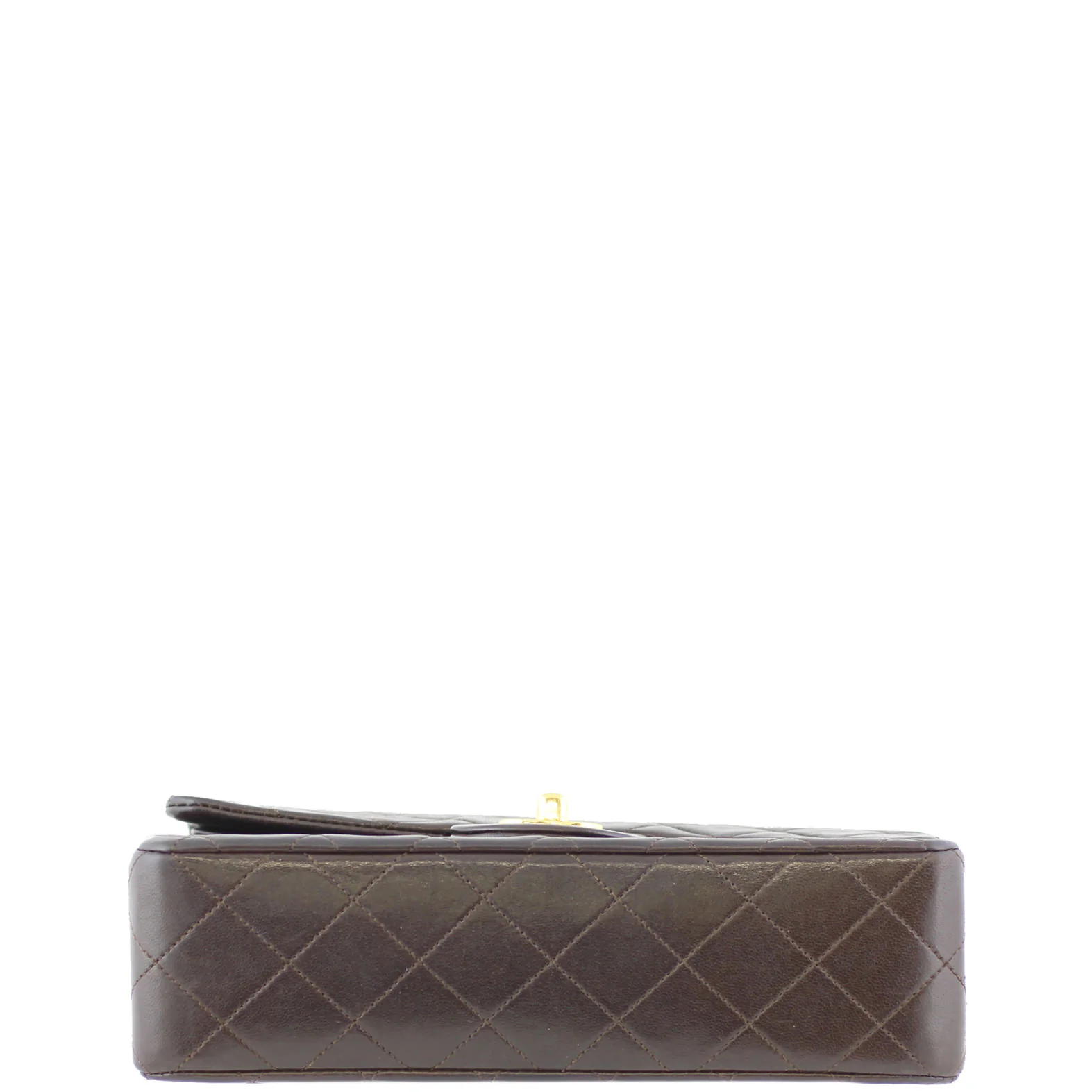 Chanel Vintage Classic Double Flap Small | Brown 1 Series - Image 5