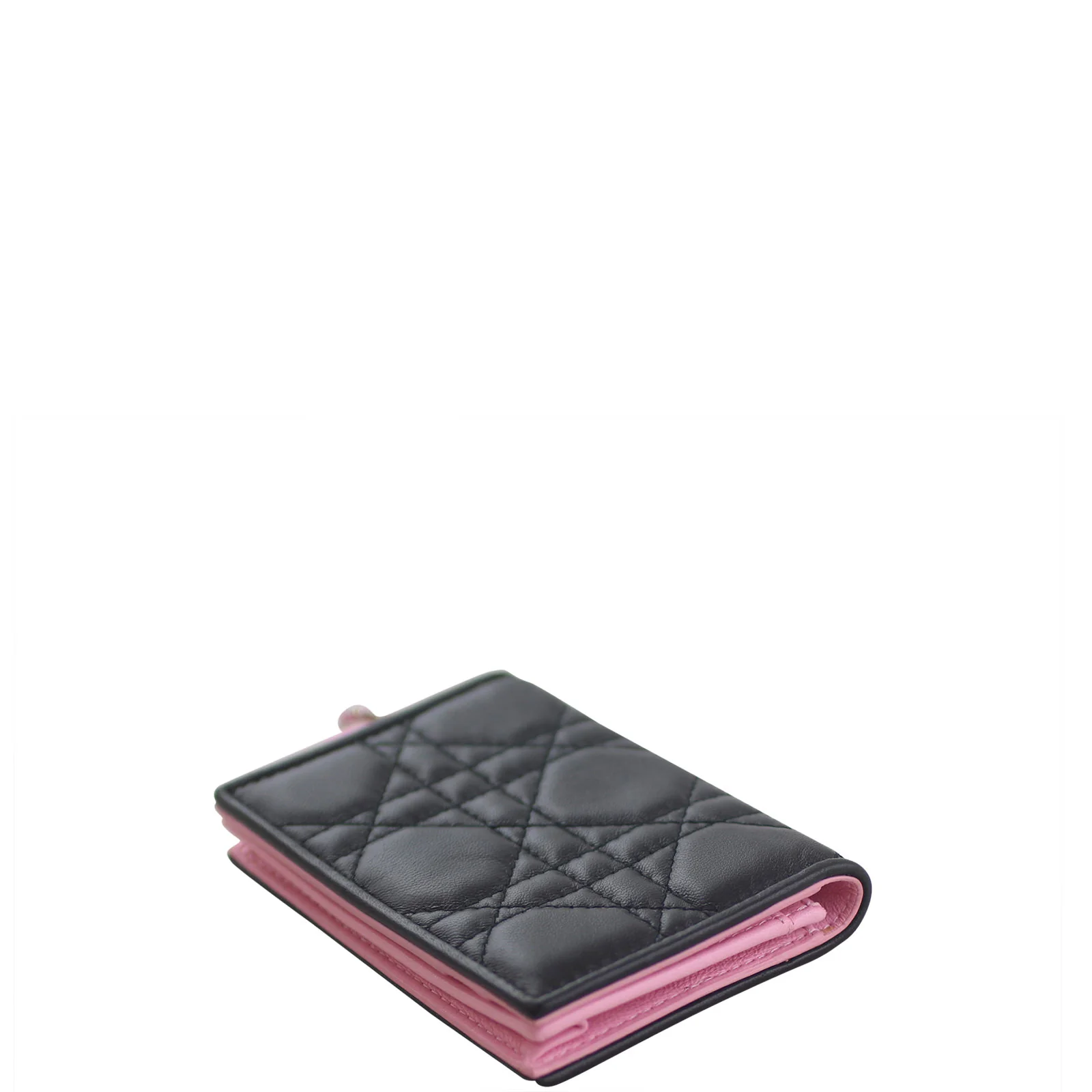 Dior Lady Dior Lambskin Card Holder - Image 6