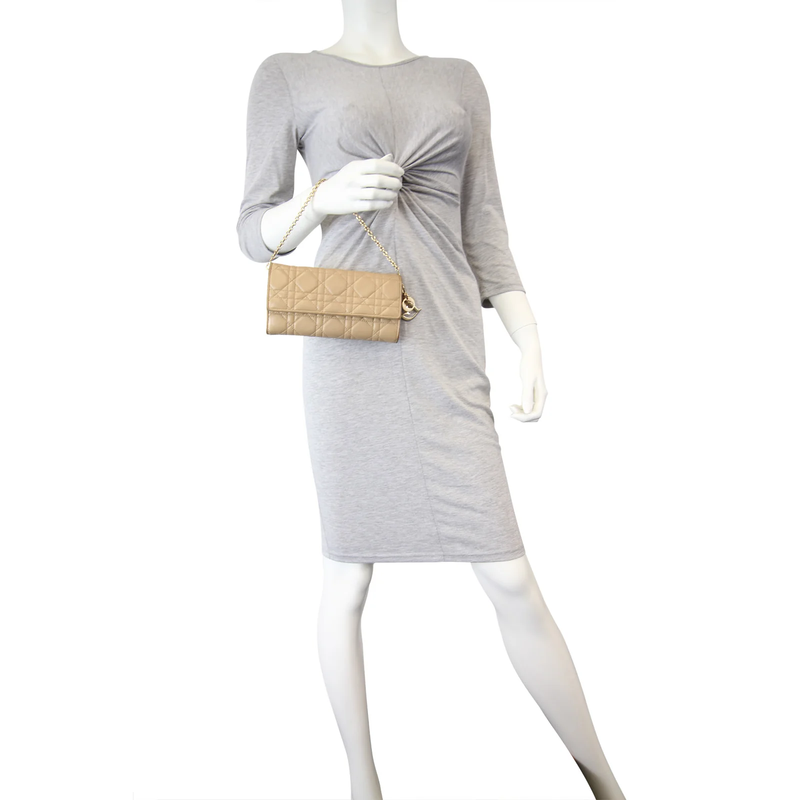 Dior Lady Dior Chain Wallet - Image 15