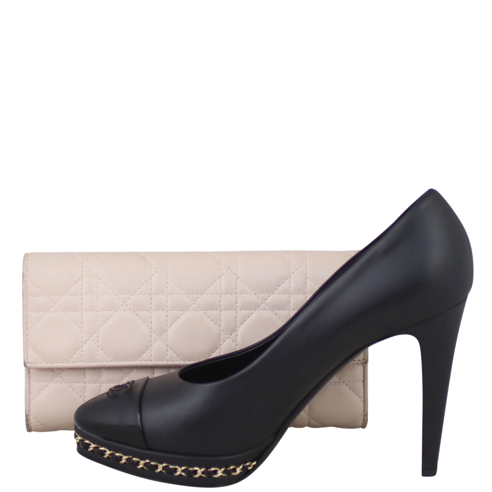 Dior Lady Dior Chain Wallet - Image 14