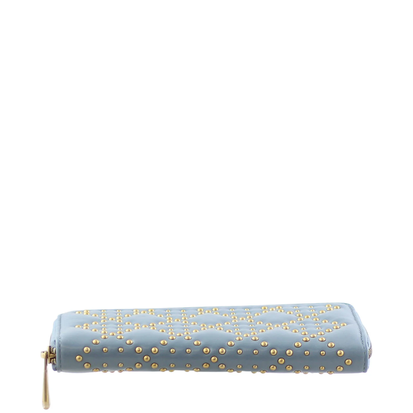 Dior Lady Dior Studded Zip Around Wallet - Image 5