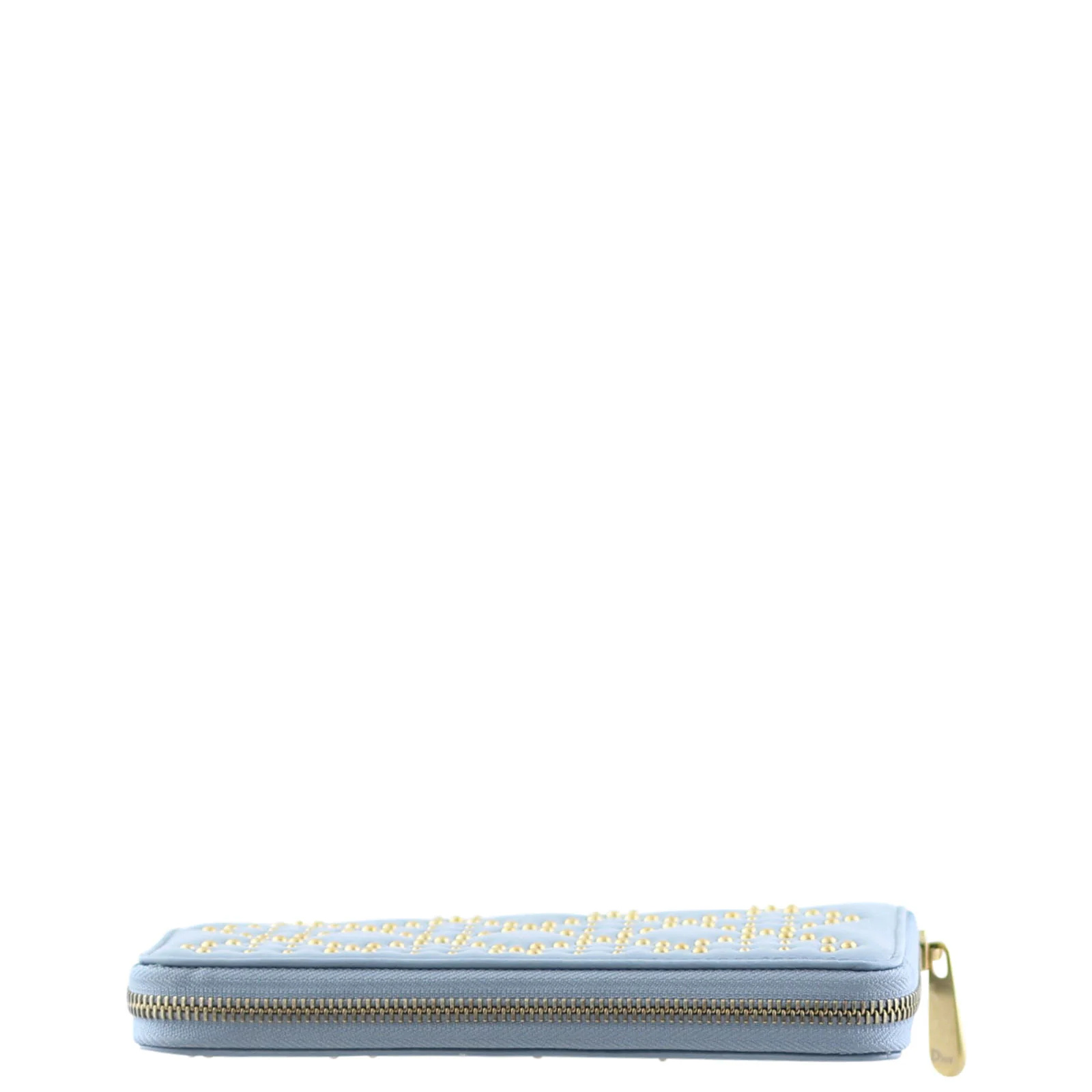 Dior Lady Dior Studded Zip Around Wallet - Image 6