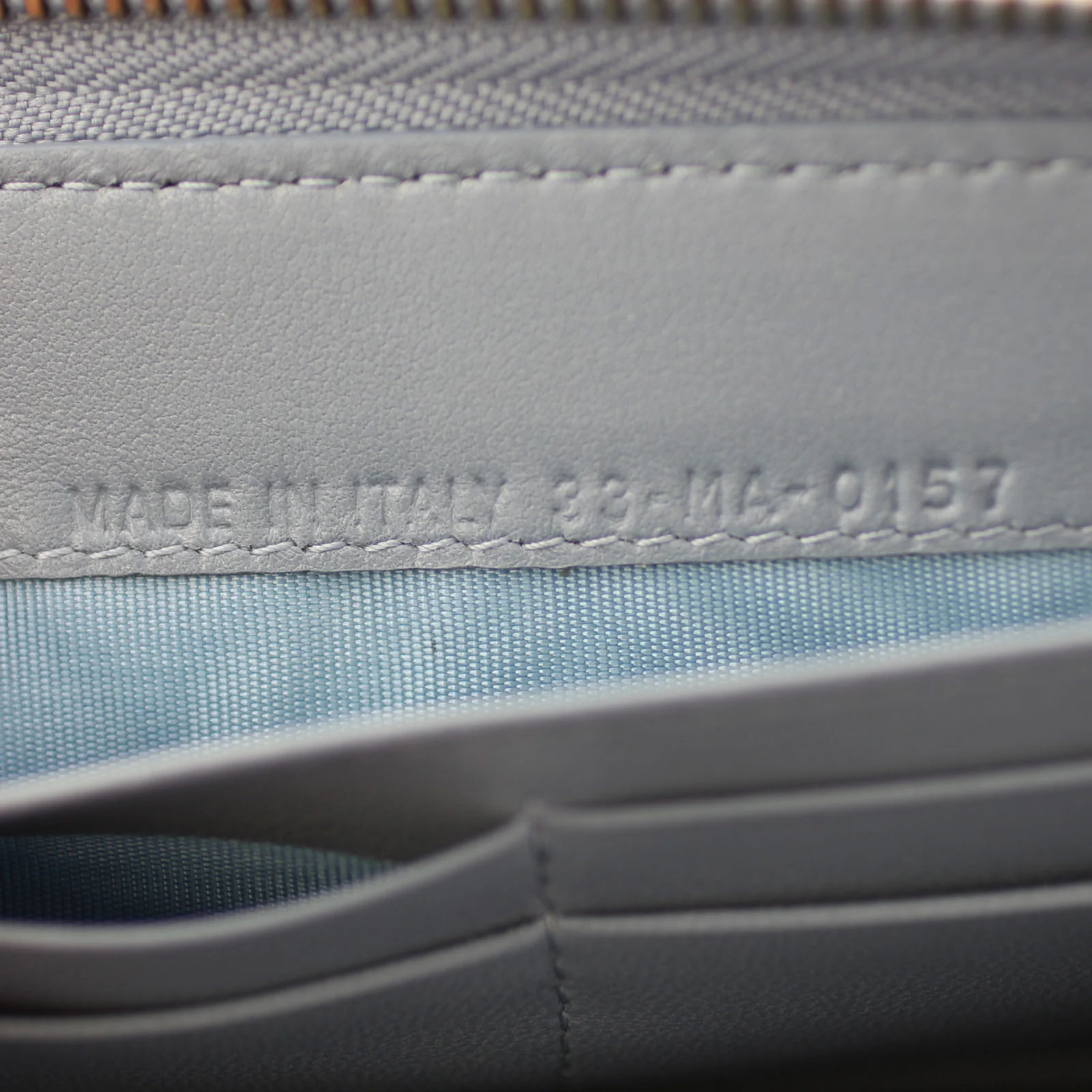 Dior Lady Dior Studded Zip Around Wallet - Image 9