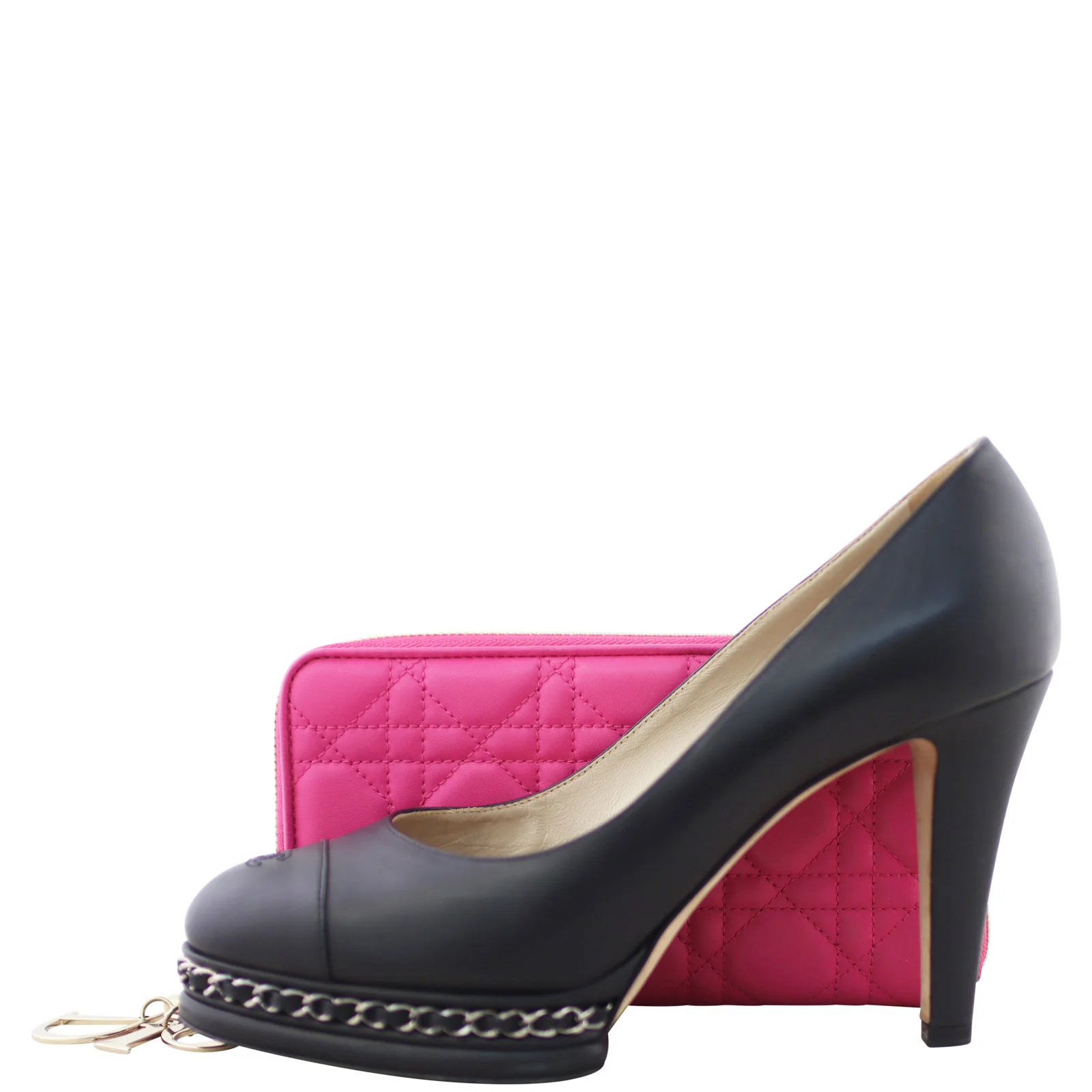 Dior Lady Dior Cannage Voyager Zip Wallet - Image 12