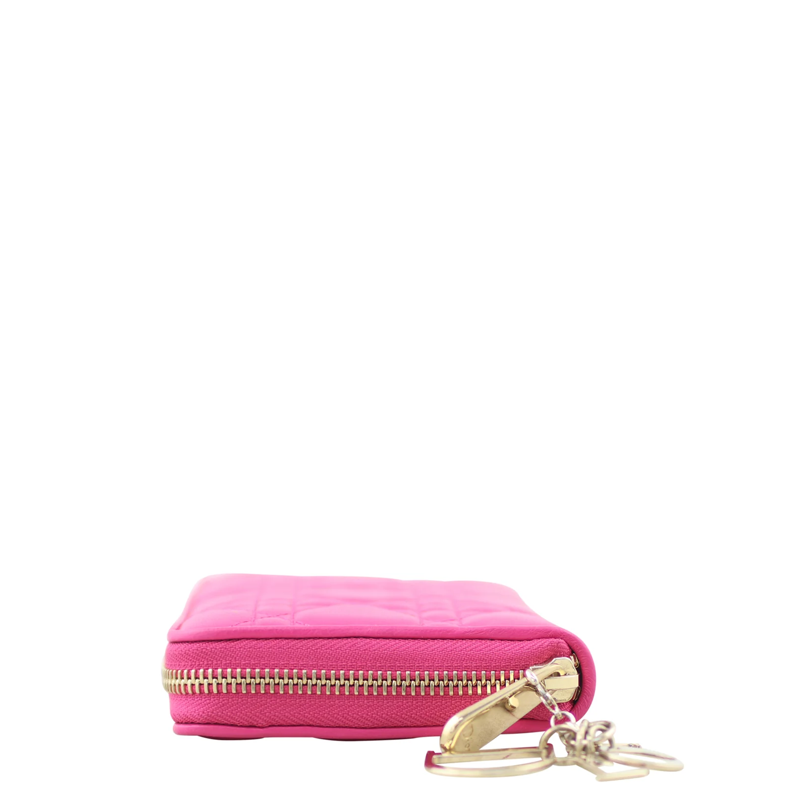 Dior Lady Dior Cannage Voyager Zip Wallet - Image 4