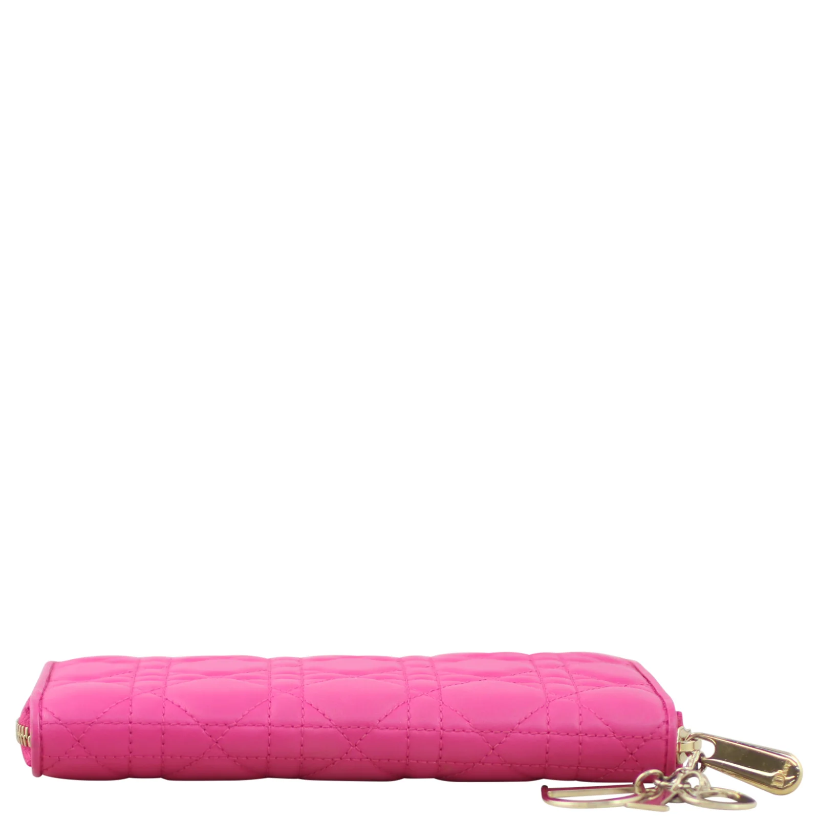 Dior Lady Dior Cannage Voyager Zip Wallet - Image 6