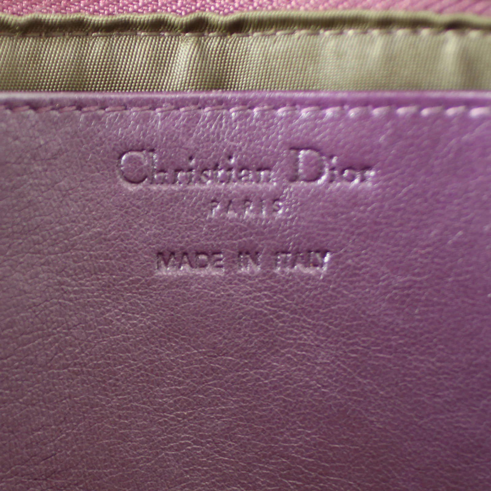 Dior Patent Cannage Lady Dior Clutch - Image 6