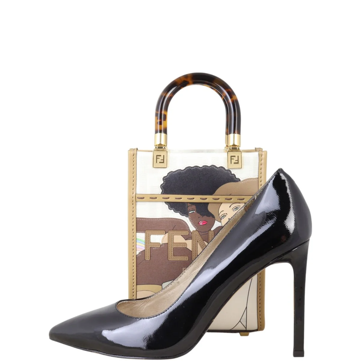 Fendi Mini Sunshine Shopper - Image 12