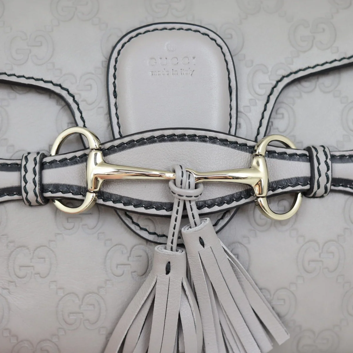 Gucci Emily Guccissima Mini Chain Shoulder bag - Image 9