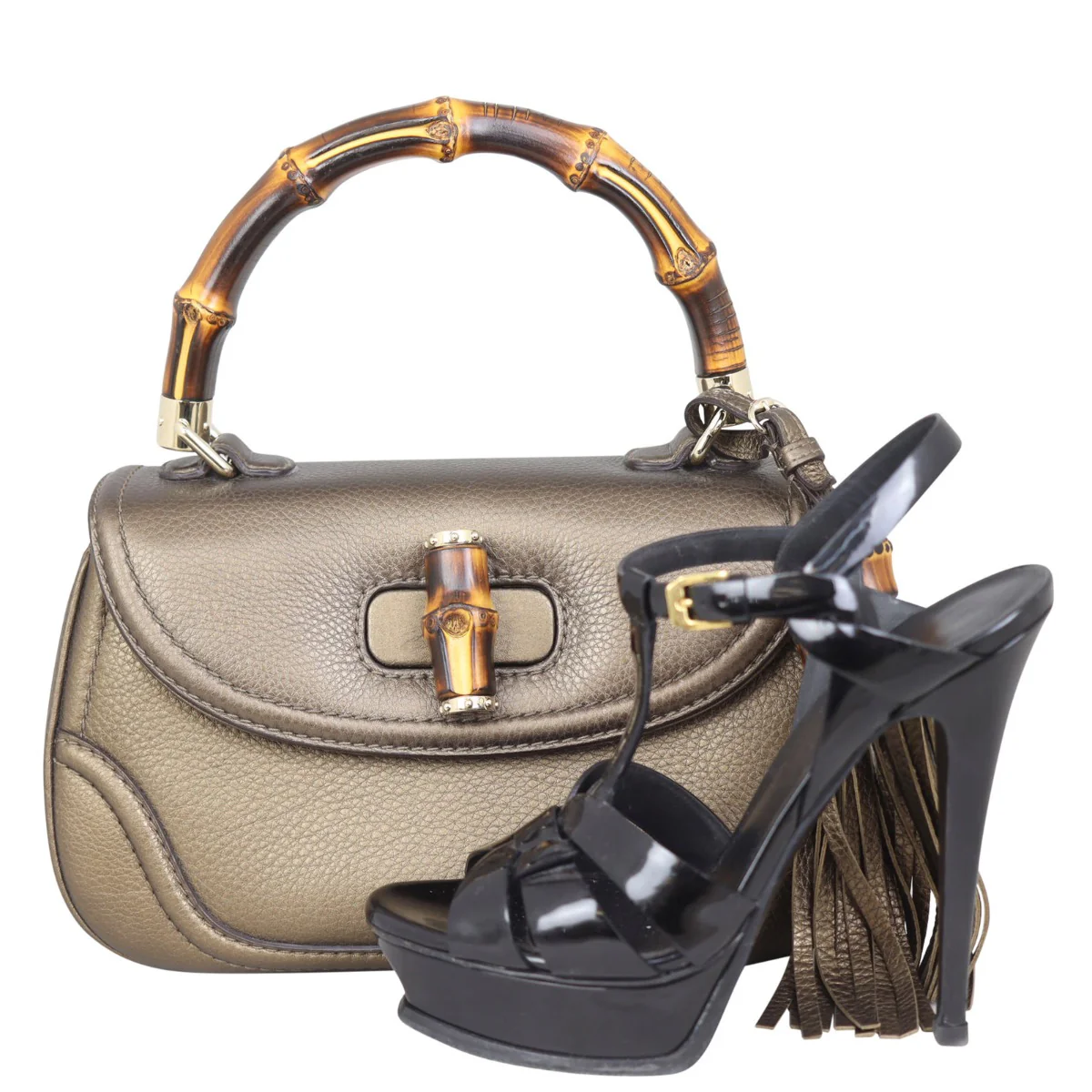 Gucci New Bamboo Top Handle Medium - Image 14