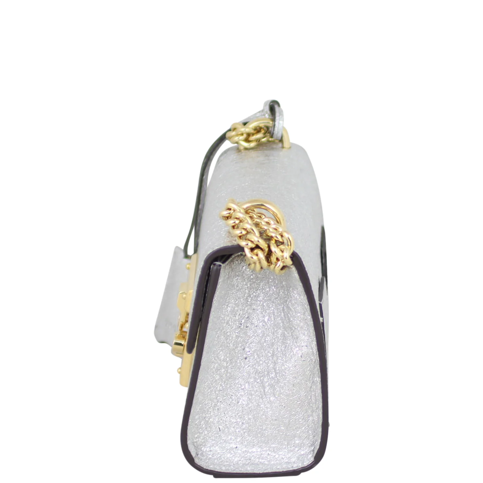 Gucci Padlock Metallic Small Shoulder Bag - Image 4