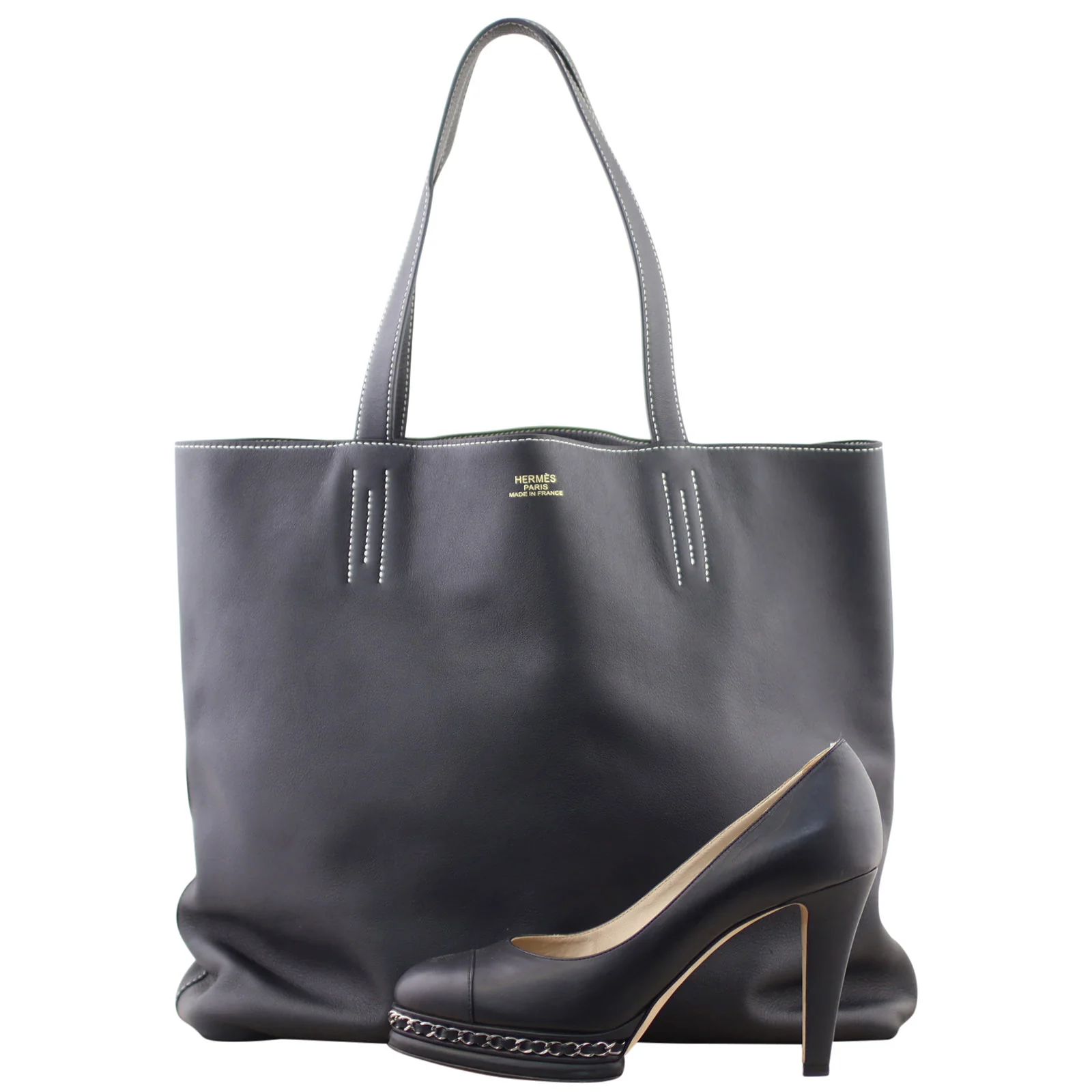 Hermes Double Sens 45 Reversible Tote - Image 11