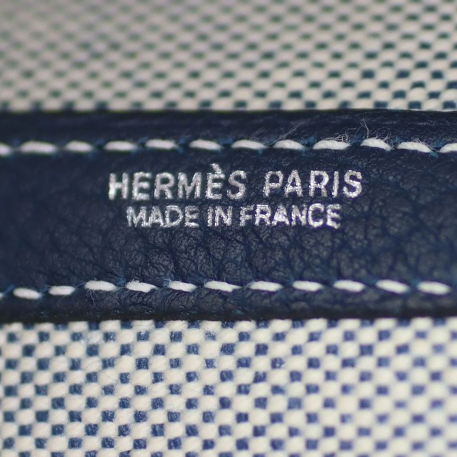 Hermes Garden Party 36 Toile Military - Image 8