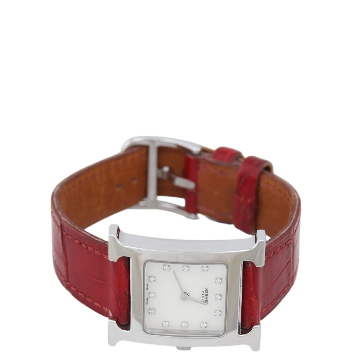 Hermes Heure H Mini Watch Diamonds - Image 3