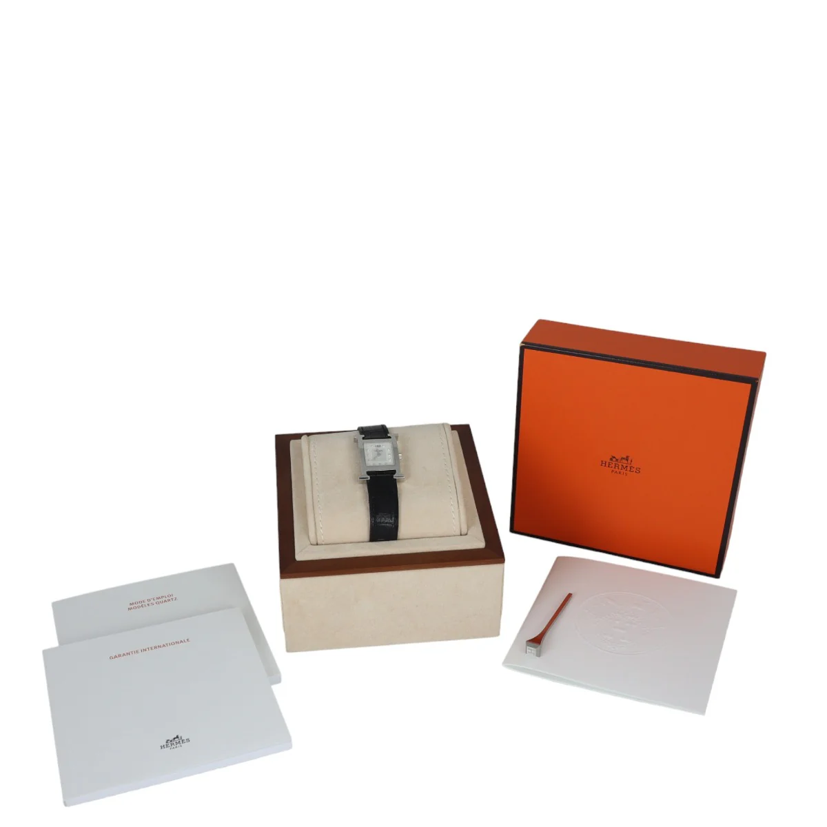 Hermes Heure H Mini Watch Diamonds - Image 7