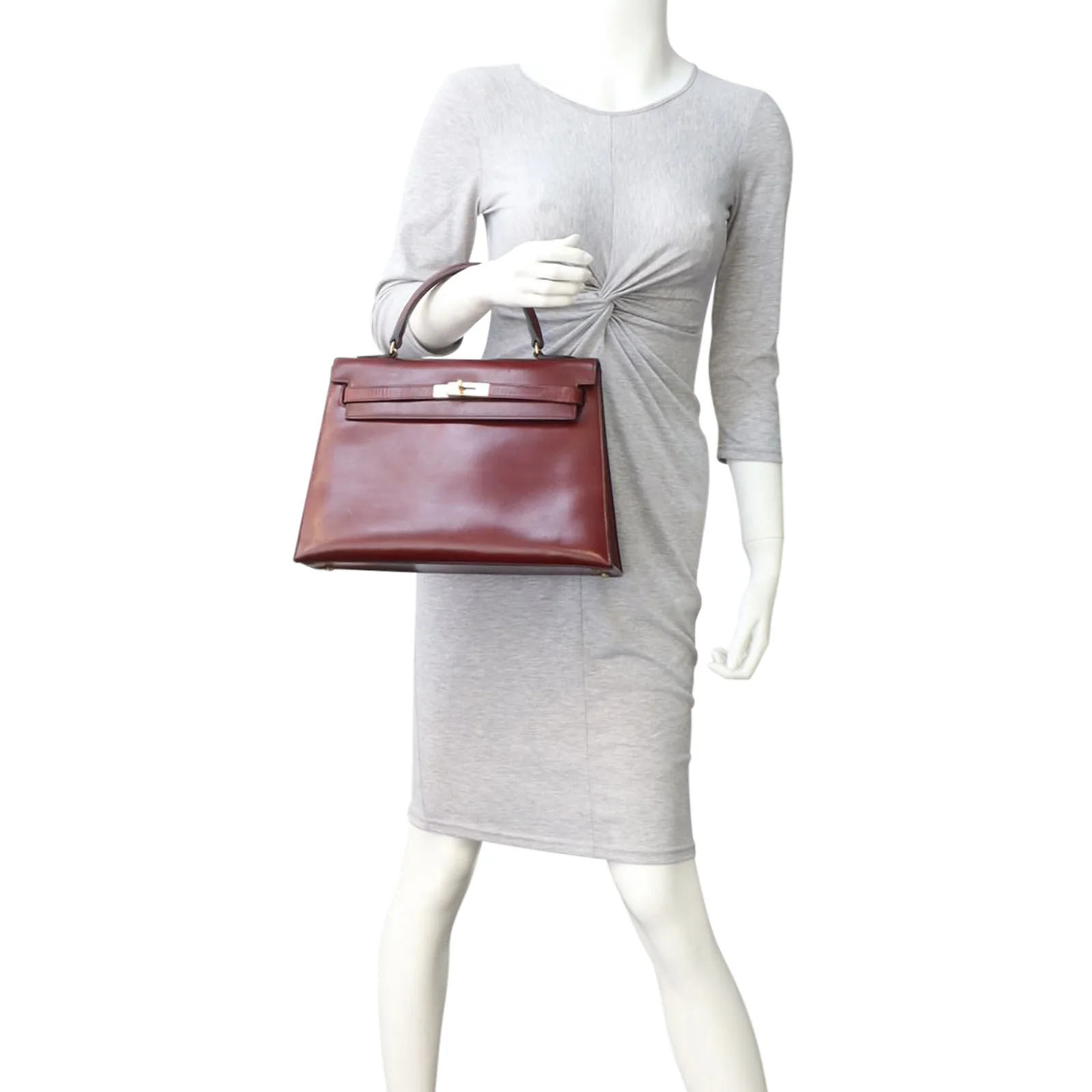 Hermes Kelly 32 Sellier Boxcalf - Image 11