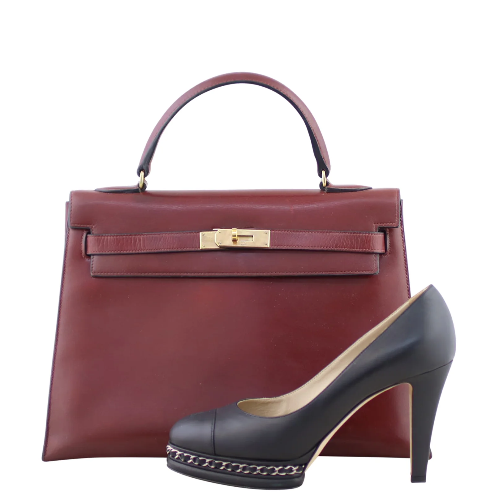 Hermes Kelly 32 Sellier Boxcalf - Image 12