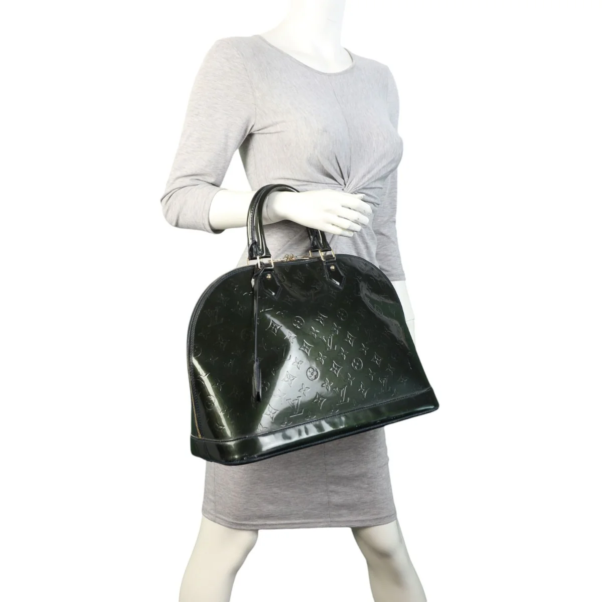 Louis Vuitton Alma GM Monogram Vernis - Image 10