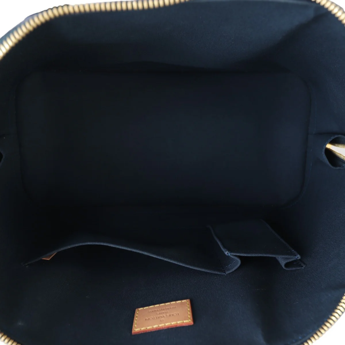 Louis Vuitton Alma GM Monogram Vernis | Bleu Nuit - Image 10