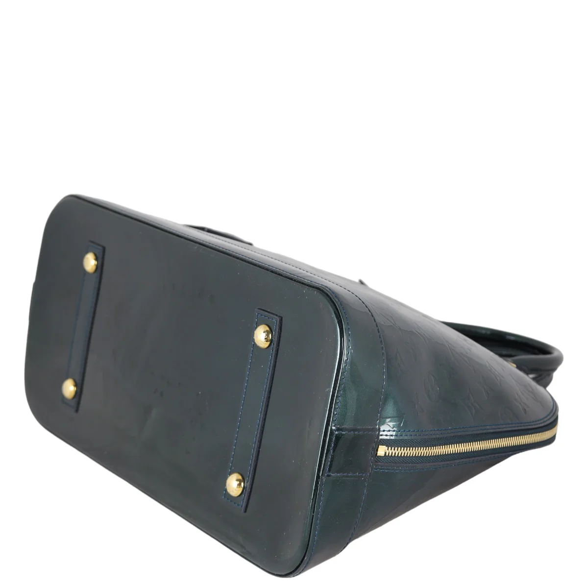 Louis Vuitton Alma GM Monogram Vernis | Bleu Nuit - Image 6