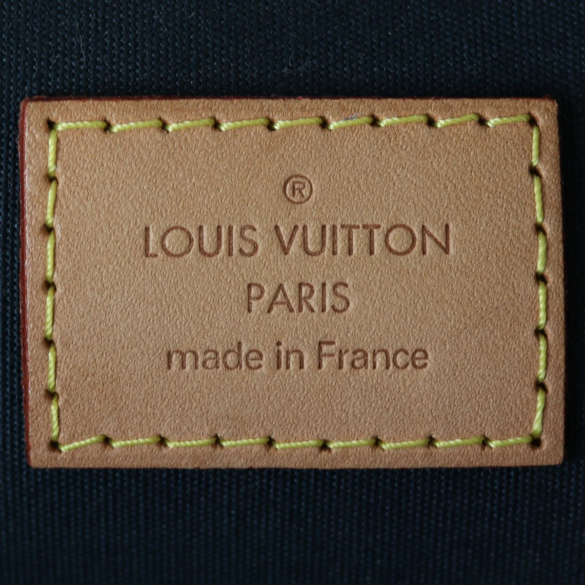 Louis Vuitton Alma GM Monogram Vernis | Bleu Nuit - Image 8