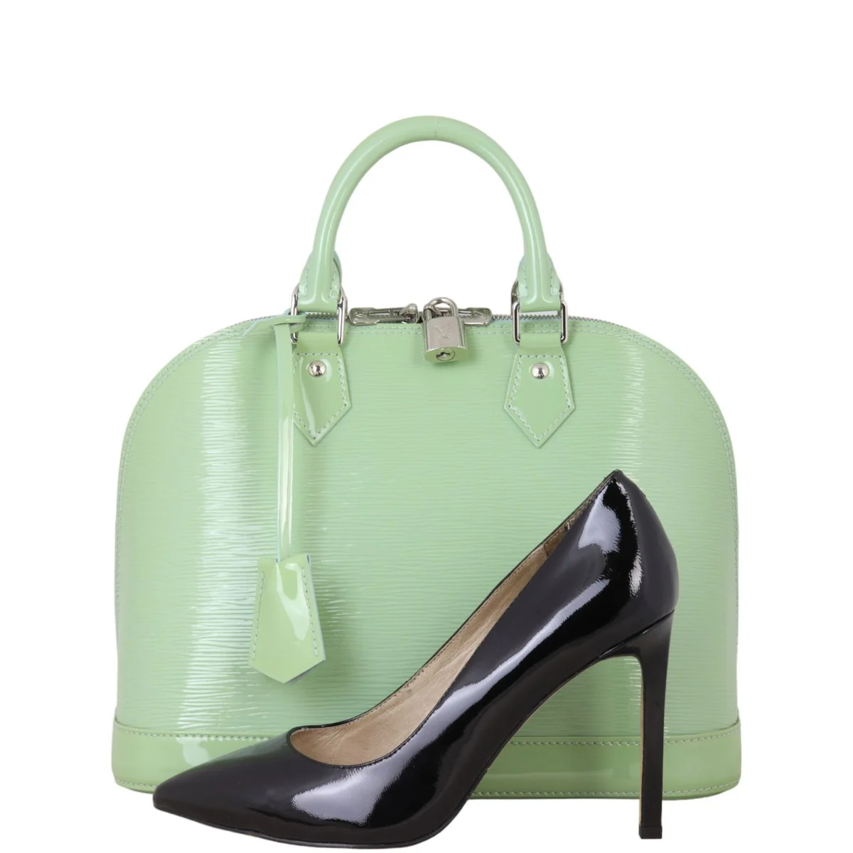 Louis Vuitton Alma PM Epi Electric | Pastel Pistachio Green - Image 11