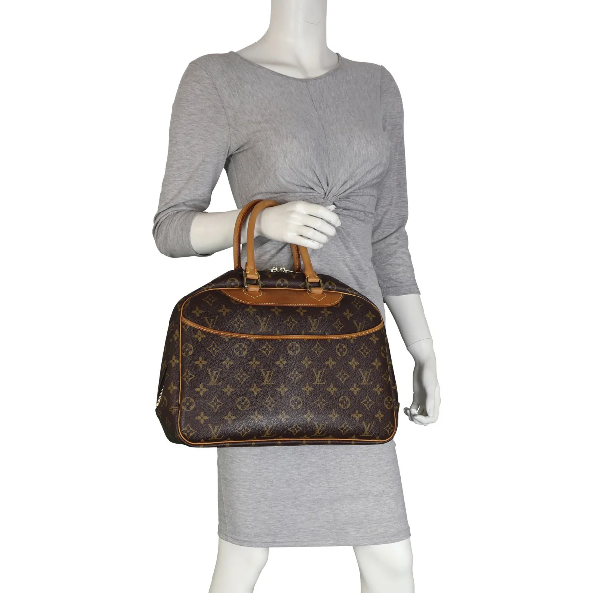 Louis Vuitton Deauville Bowling Vanity Monogram - Image 12