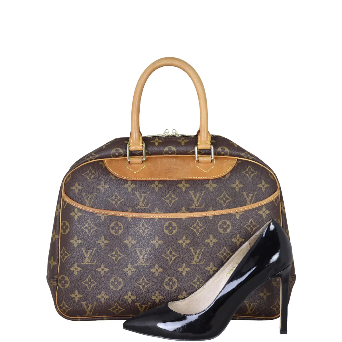 Louis Vuitton Deauville Bowling Vanity Monogram - Image 13