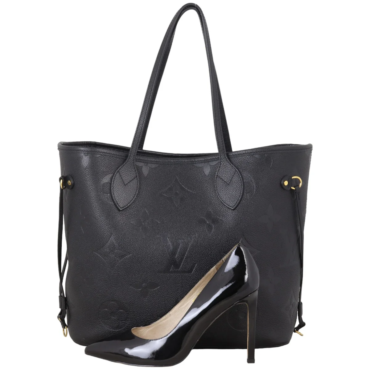 Louis Vuitton Neverfull MM Monogram Empreinte Giant - Image 11