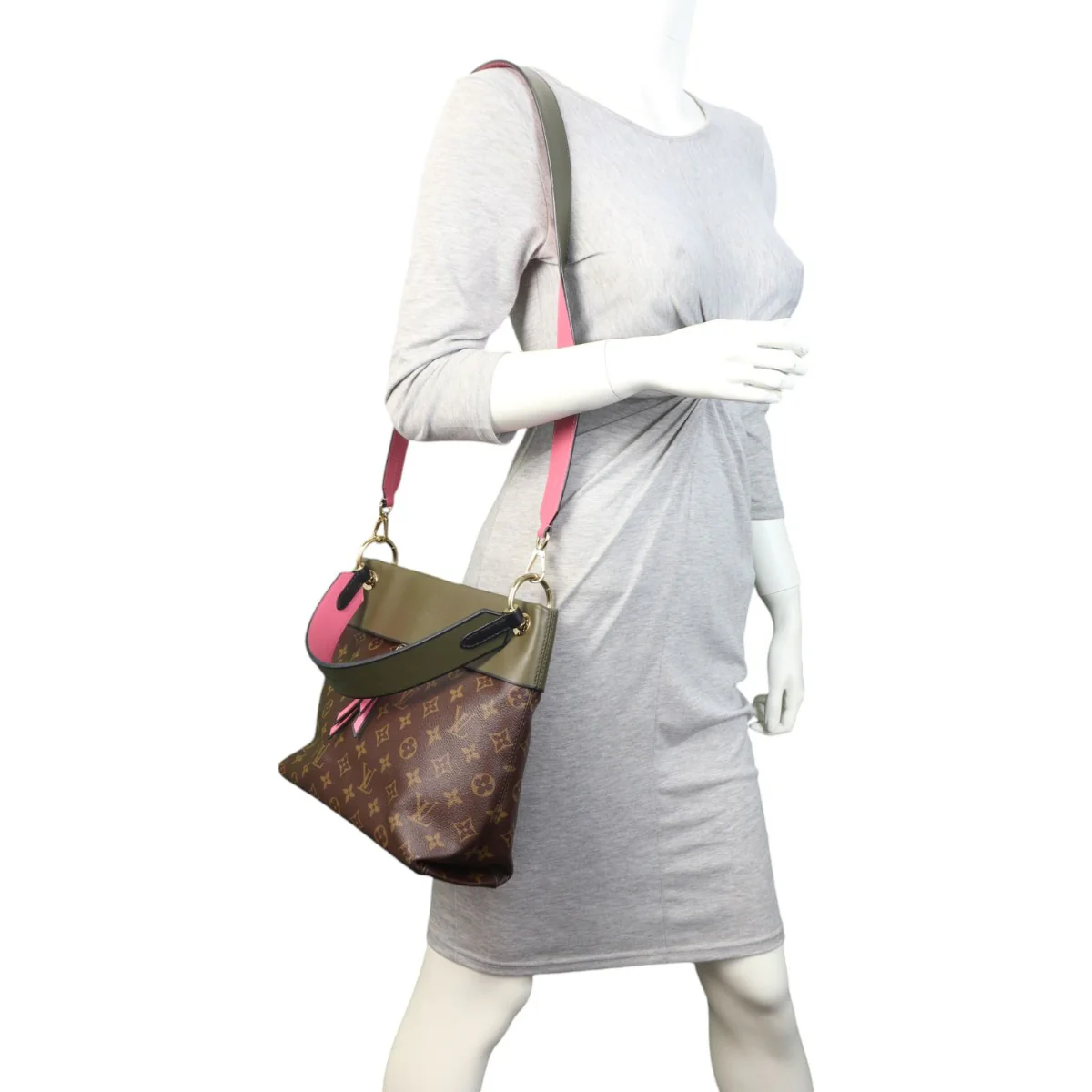 Louis Vuitton Tuileries Hobo Monogram with Strap - Image 12