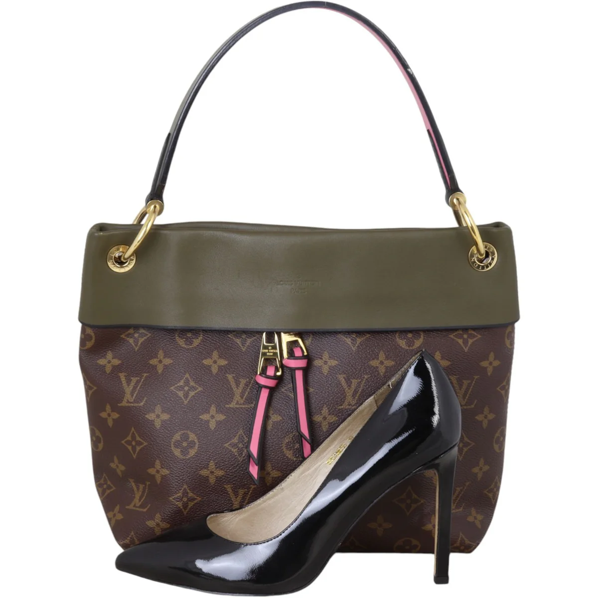 Louis Vuitton Tuileries Hobo Monogram with Strap - Image 13