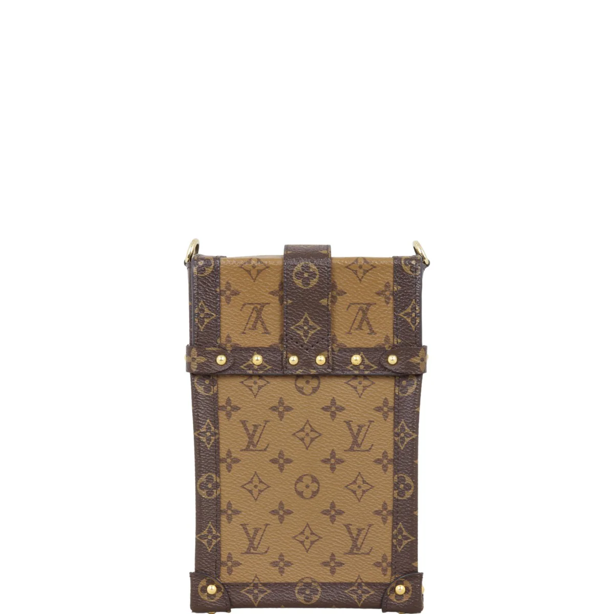 Louis Vuitton Vertical Trunk Pochette Monogram Reverse - Image 3